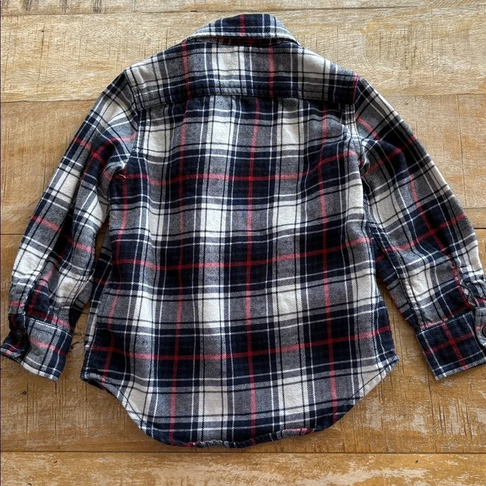 GAP Boys Plaid Flannel Shirt 3t